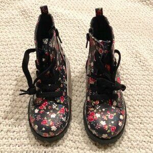 NWT Harper Canyon Floral Combat Boots - Size 12